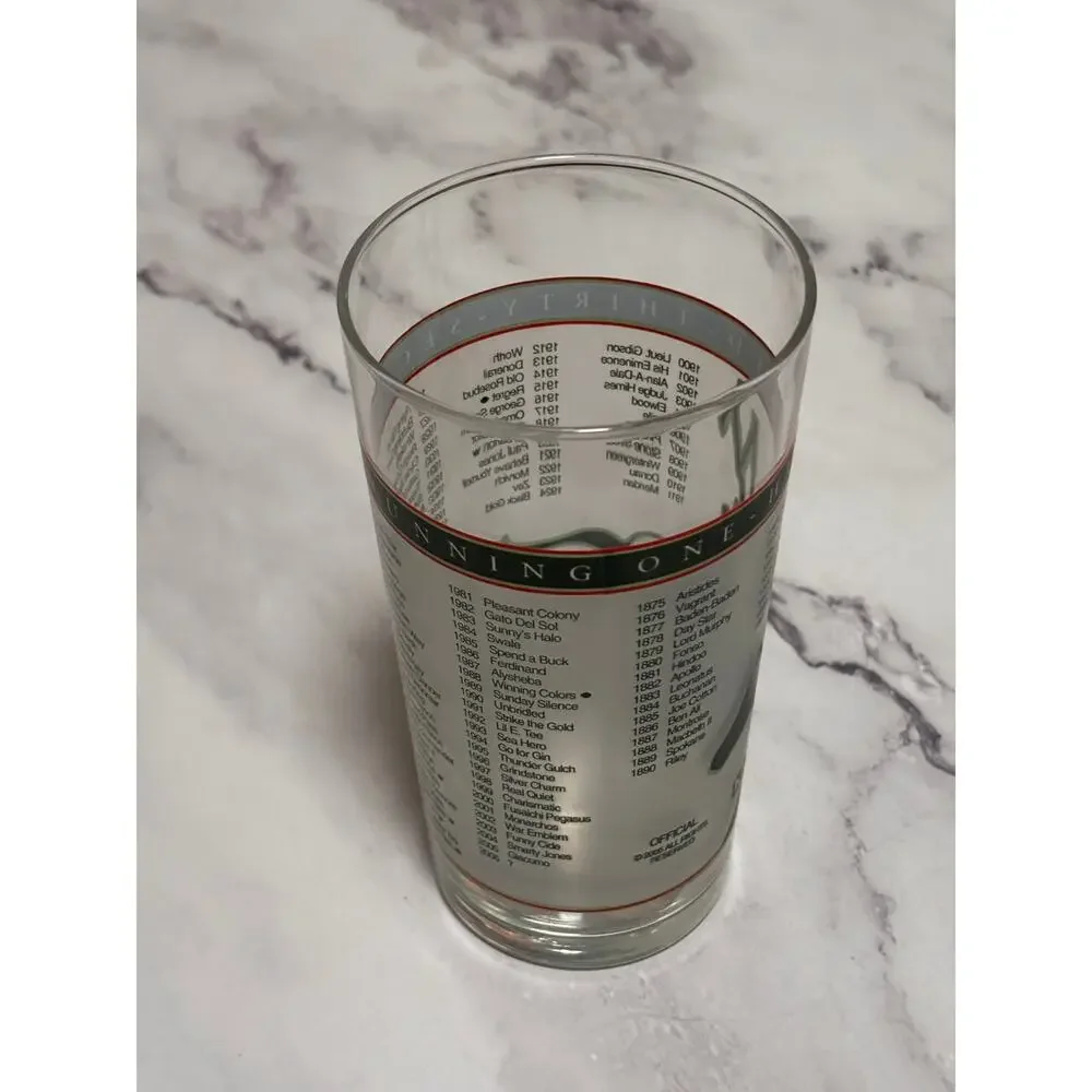 2006 Kentucky Derby Official 132 Churchill Downs Vintage Julep Glass Louisville
